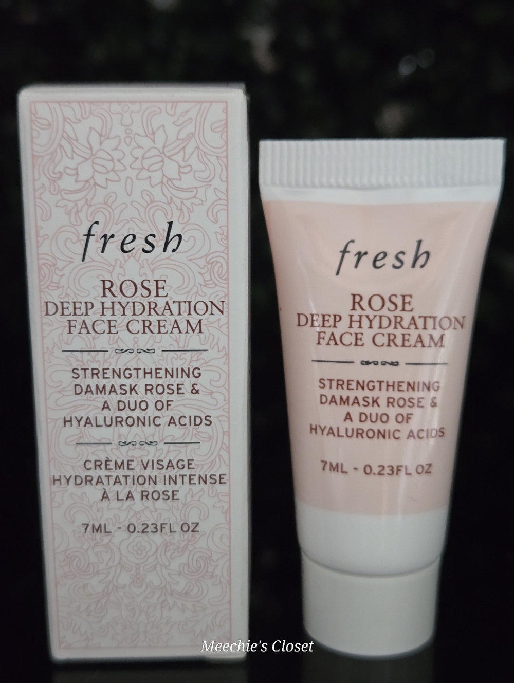 NIB Fresh Rose Deep Hydration Face Cream New in Box x2
